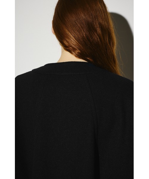 RIM.ARK（リムアーク）の「Woollet blouson ウーレットブルゾン（ブルゾン・レディース・ブラック/ライトグレー/ネイビー・FREE）」の6枚目の写真