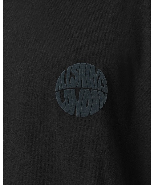 ALLSAINTS(オールセインツ)の「WAVED SHORT SLEEVE T-SHIRT | WAVED 半袖 Tシャツ(Tシャツ/カットソー・メンズ・ブラック・XL/XS/S/M/L)」の4枚目の写真