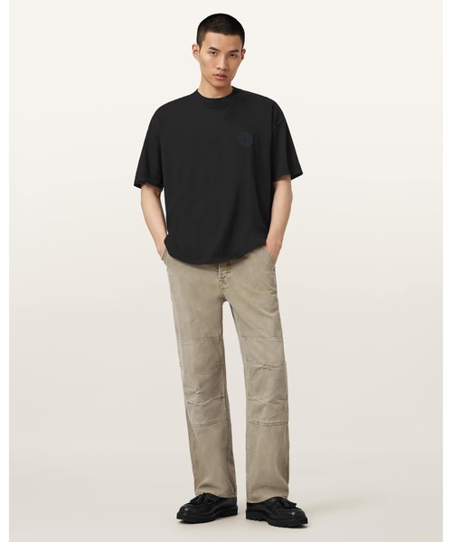 ALLSAINTS(オールセインツ)の「WAVED SHORT SLEEVE T-SHIRT | WAVED 半袖 Tシャツ(Tシャツ/カットソー・メンズ・ブラック・XL/XS/S/M/L)」の5枚目の写真
