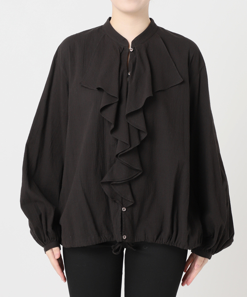 ジャーナルスタンダード（JOURNAL STANDARD）/ボイルストライプフリルブラウス ボイルストライプフリルブラウス（シャツ/ブラウス）｜JOURNAL