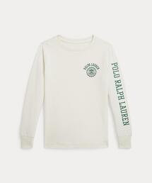 POLO RALPH LAUREN CHILDRENSWEAR（ポロ ラルフ ローレン チルドレンズウェア）の「ロゴ コットン ロングスリーブ Tシャツ（Tシャツ/カットソー・キッズ）」