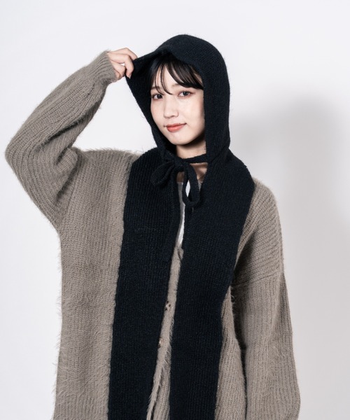 セール】【ACOC/アコック】ニットフーディマフラー Nomad Balaclava