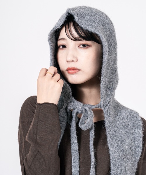 セール】【ACOC/アコック】ニットフーディマフラー Nomad Balaclava