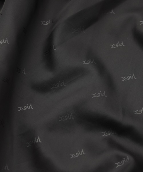 X-girl(エックスガール)の「EMBOSSED LOGO PATCH DISTRESSED FAUX LEATHER JACKET(ブルゾン・レディース・ブラック/ブラウン・S/M)」の16枚目の写真
