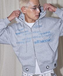 SEQUENZ（シークエンズ）の「＊新色追加【sqnz（エスキュンズ）】sqnz eyelet zip pk / ジップパーカー スタッズ フーディ ハトメ 裏起毛≪SET UP着用可能≫（パーカー）」