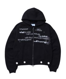 SEQUENZ(V[NGY)́ysqnziGXLYjzsqnz eyelet zip pk / Wbvp[J[ X^bY t[fB ng NсSET UPp\(p[J[)