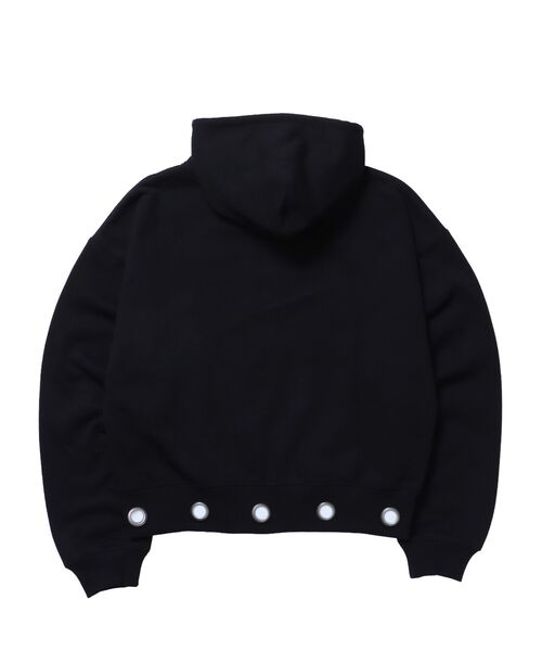 SSZ パーカー 新色追加【sqnz（エスキュンズ）】sqnz eyelet zip pk / ジップ