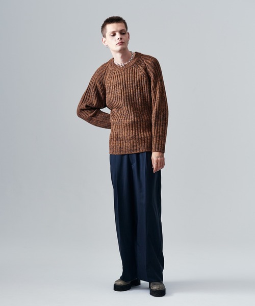 glamb(グラム)の「Blue Noise Slacks / ブルーノイズスラックス(スラックス・メンズ・インディゴブルー/ブラック/グレー・S/M/L)」の18枚目の写真
