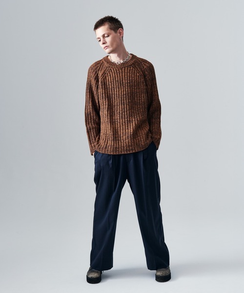 glamb(グラム)の「Blue Noise Slacks / ブルーノイズスラックス(スラックス・メンズ・インディゴブルー/ブラック/グレー・S/M/L)」の17枚目の写真