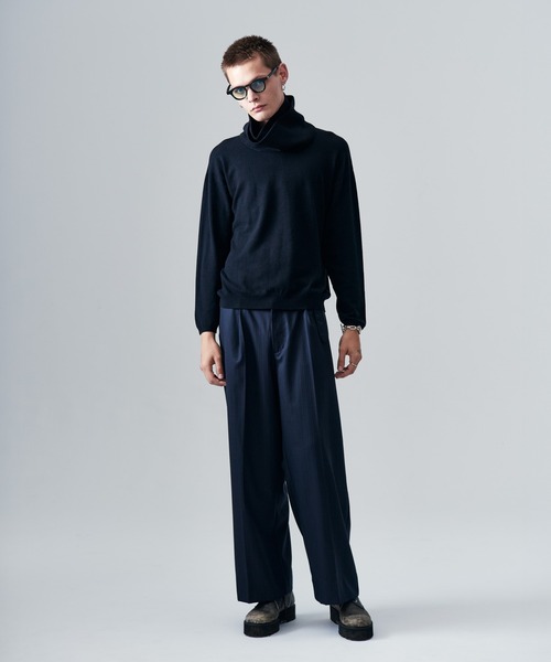 glamb(グラム)の「Blue Noise Slacks / ブルーノイズスラックス(スラックス・メンズ・インディゴブルー/ブラック/グレー・S/M/L)」の15枚目の写真