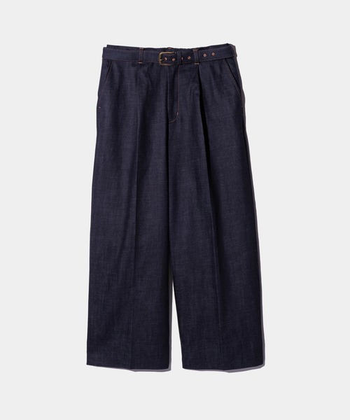 glamb(グラム)の「Blue Noise Slacks / ブルーノイズスラックス(スラックス・メンズ・インディゴブルー/ブラック/グレー・S/M/L)」の6枚目の写真