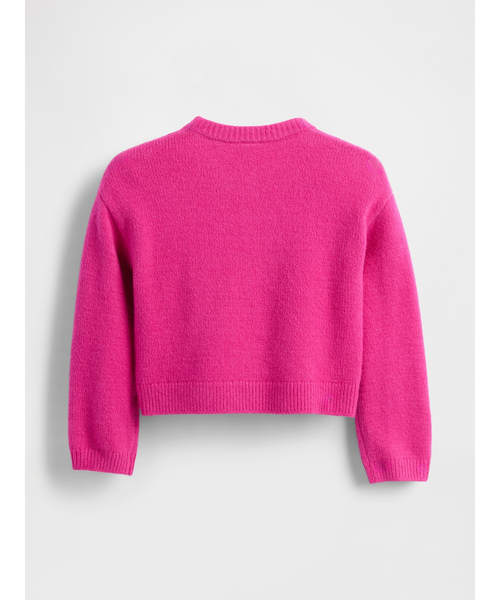 GAP（ギャップ）の「Cashsoft カシミヤタッチ カーディガン (幼児・ベビー)（カーディガン/ボレロ・キッズ・ピンク/レッド/ブラック・90cm/100cm/70cm/80ｃｍ/105cm/110cm/95cm）」の7枚目の写真