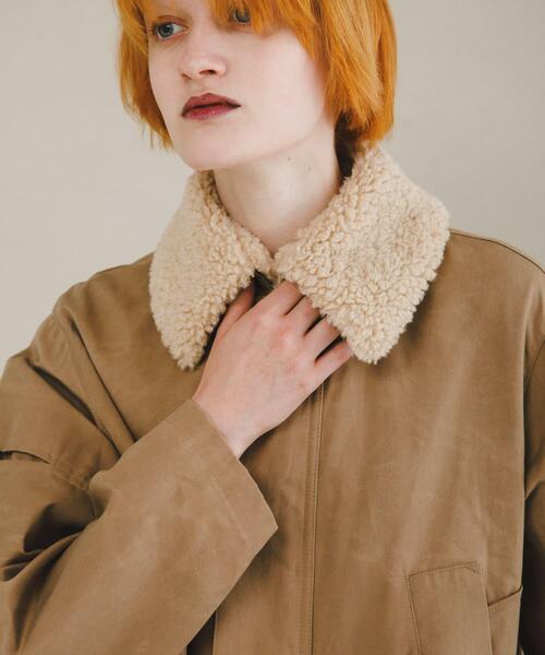 LAATO（ラート）の「slit coat（その他アウター・レディース・ブラウン/ライトブラウン・FREE）」の3枚目の写真