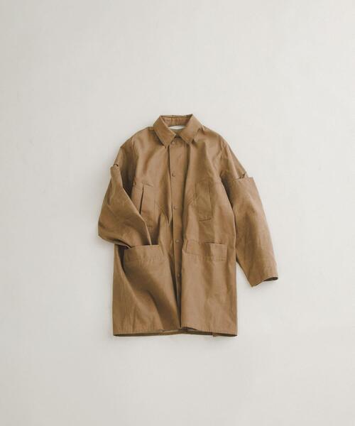 LAATO（ラート）の「slit coat（その他アウター・レディース・ブラウン/ライトブラウン・FREE）」の11枚目の写真