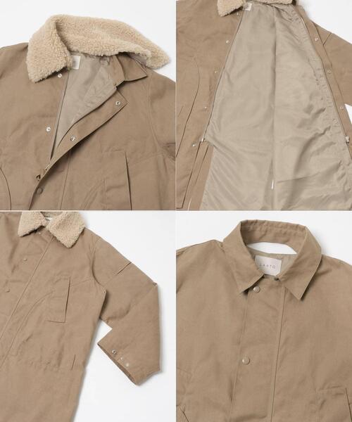 LAATO（ラート）の「slit coat（その他アウター・レディース・ブラウン/ライトブラウン・FREE）」の15枚目の写真