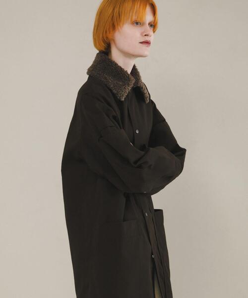 LAATO（ラート）の「slit coat（その他アウター・レディース・ブラウン/ライトブラウン・FREE）」の20枚目の写真