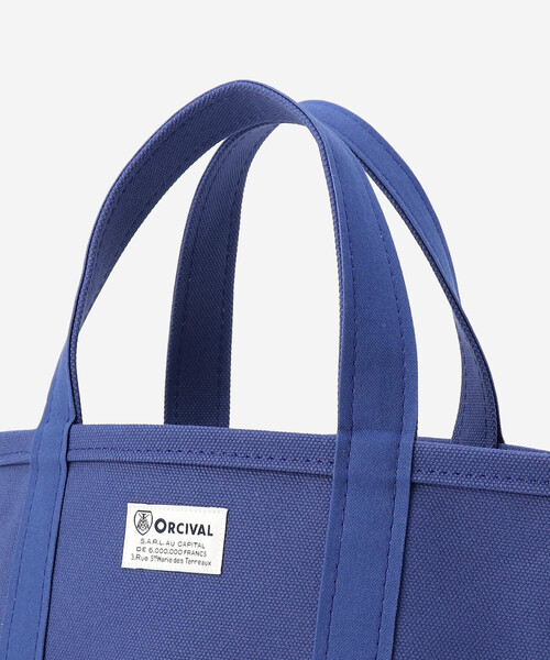 ORCIVAL（オーシバル）の「ORCIVAL | キャンバストートバッグ 小（トートバッグ・レディース・ブルー/ブルー系その他5/A/グレー系その他3/カーキ系1/オレンジ/チャコール/グレー系その他/ホワイト系その他6/グリーン系その他・-）」の14枚目の写真