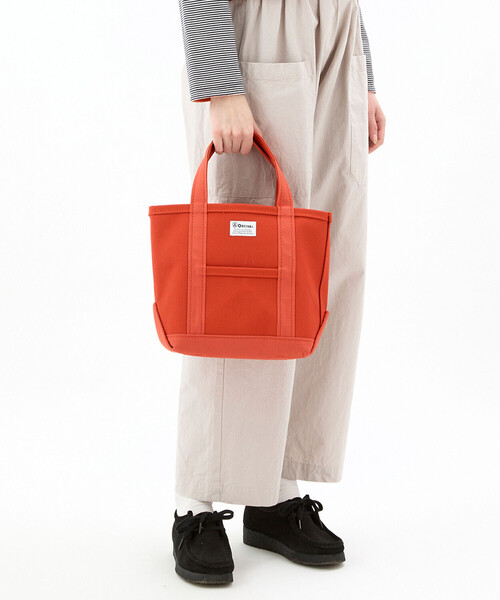 ORCIVAL（オーシバル）の「ORCIVAL | キャンバストートバッグ 小（トートバッグ・レディース・ブルー/ブルー系その他5/A/グレー系その他3/カーキ系1/オレンジ/チャコール/グレー系その他/ホワイト系その他6/グリーン系その他・-）」の18枚目の写真