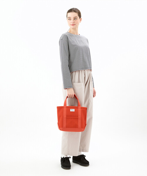 ORCIVAL（オーシバル）の「ORCIVAL | キャンバストートバッグ 小（トートバッグ・レディース・ブルー/ブルー系その他5/A/グレー系その他3/カーキ系1/オレンジ/チャコール/グレー系その他/ホワイト系その他6/グリーン系その他・-）」の19枚目の写真