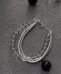 Y/lim（イリム）の「マルチビジューレイヤードブレスレット（ブレスレット）」