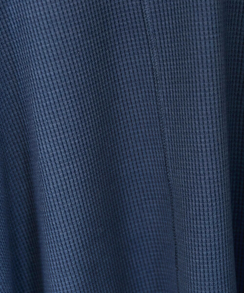 FREAK'S STORE(フリークスストア)の「限定展開 ワッフル ショート ラウンド クルー ネック プルオーバー(Tシャツ/カットソー・レディース・レッド/ブラック/グレー/ベージュ/オフホワイト/ブルー・フリ-)」の9枚目の写真