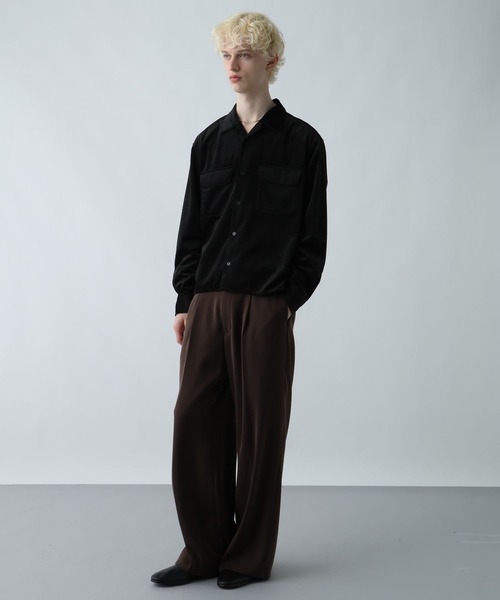 HARE（ハレ）の「アソートポケットカイキンシャツ(HARE)（シャツ/ブラウス・メンズ・ブルー系その他/ブラック系その他/ブラック/レッド系その他・SMALL/MEDIUM）」の8枚目の写真