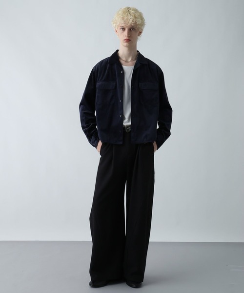 HARE（ハレ）の「アソートポケットカイキンシャツ(HARE)（シャツ/ブラウス・メンズ・ブルー系その他/ブラック系その他/ブラック/レッド系その他・SMALL/MEDIUM）」の12枚目の写真