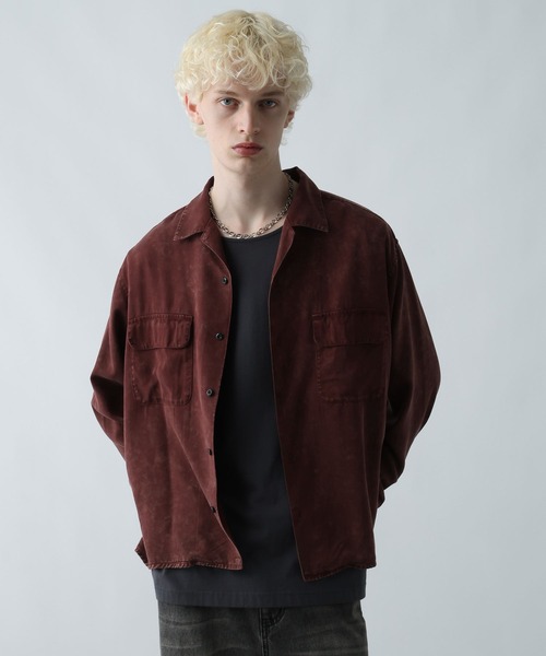 HARE（ハレ）の「アソートポケットカイキンシャツ(HARE)（シャツ/ブラウス・メンズ・ブルー系その他/ブラック系その他/ブラック/レッド系その他・SMALL/MEDIUM）」の16枚目の写真