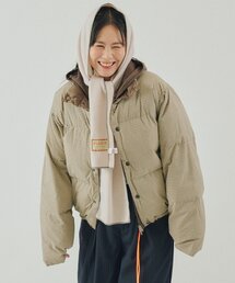 Kastane（カスタネ）の「【UNISEX/2サイズ】チェックパデットジャケット（ダウンジャケット/コート）」