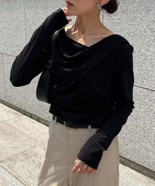 ozz oneste 2wayオフショルカットソー NOGLE/ノグル】2wayオフショルロンT（Tシャツ/カットソー）｜NOGLE