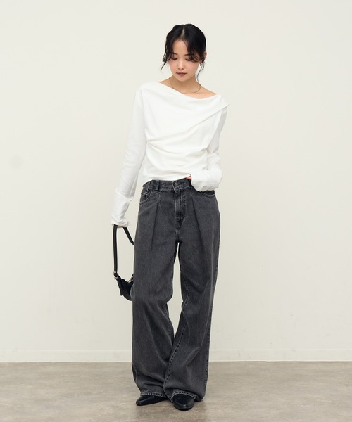 NOGLE/ノグル】2wayオフショルロンT（Tシャツ/カットソー）｜NOGLE