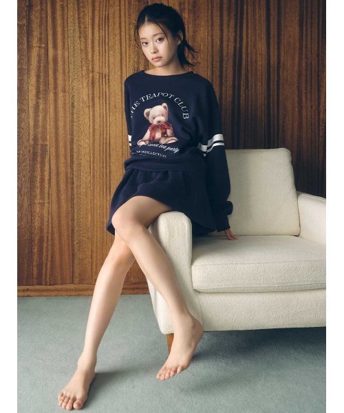 セール】Bearスウェットプルオーバー（ルームウェア/パジャマ