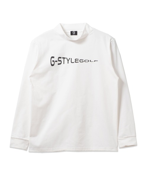 BAYBLO(ベイブロ)の「(SA) 複合繊維 モックネック ロゴ 長袖 Tシャツ(Tシャツ/カットソー・メンズ・チャコールグレー/ブラック/ホワイト/ネイビー・L/M/LL)」の17枚目の写真