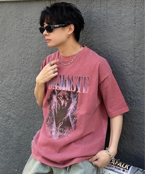 ADAMASTE（アダマスト）の「半袖Tシャツ（Tシャツ/カットソー・メンズ・ホワイト系その他2・LARGE）」の3枚目の写真