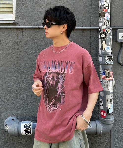 ADAMASTE（アダマスト）の「半袖Tシャツ（Tシャツ/カットソー・メンズ・ホワイト系その他2・LARGE）」の6枚目の写真