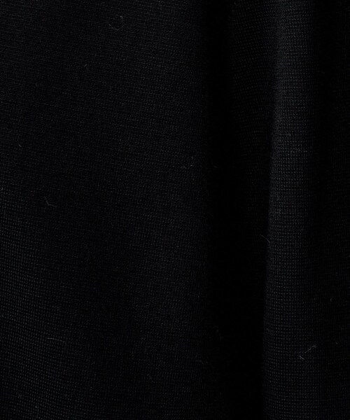 UNTITLED（アンタイトル）の「【洗える/ボタンなし】ミラノリブカーディガン（カーディガン/ボレロ・レディース・ブラック/ナチュラル・04/02/00/44）」の9枚目の写真