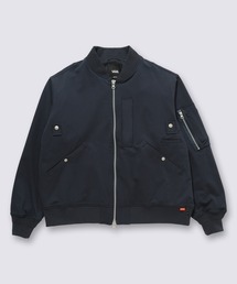 VANS（バンズ）の「HARAJUKU PUNK スウェット MA-1 ジャケット / Sweat MA-1 Jacket NAVY BLAZER VN000KETBO61（MA-1）」