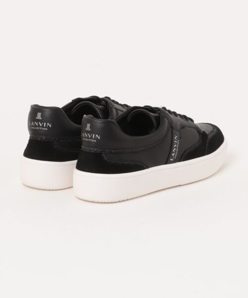 LANVIN collection（ランバン コレクション）の「レースアップスニーカー（スニーカー・レディース・ブラック/サンドベージュ・23.0cm/23.5cm/24.0cm/24.5cm/22.5cm）」の3枚目の写真