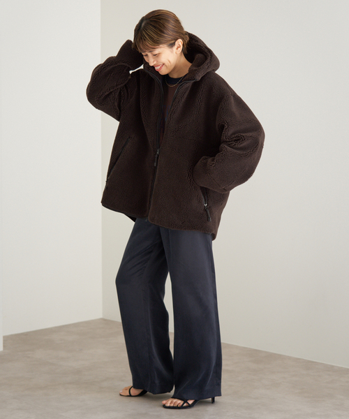 IENA ウェザーフードブルゾン　38 ナチュラル IENA ウェザーフードブルゾン 38 ナチュラル ウェザーフードブルゾン