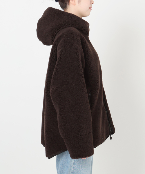 Maison IENA フードボアブルゾン（その他アウター）｜IENA（イエナ）の