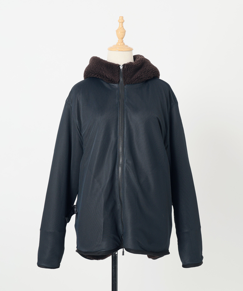 Maison IENA フードボアブルゾン（その他アウター）｜IENA（イエナ）の