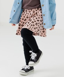 chil2（チルツー）の「総柄裏毛 10分丈スカッツ（スカート）」