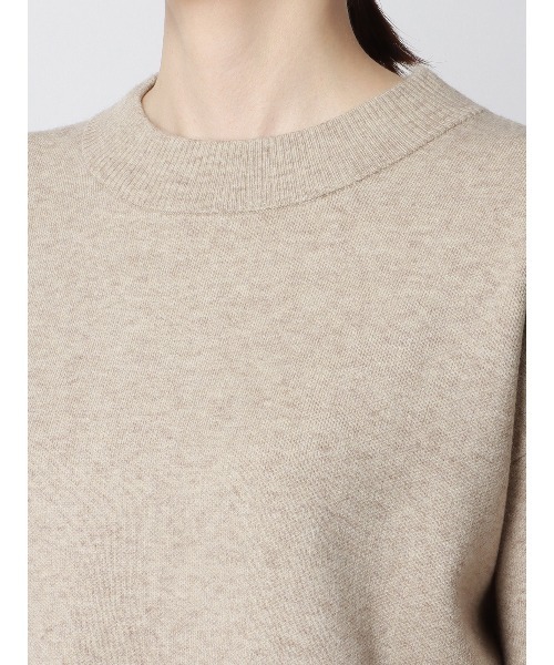 SUIT SQUARE（スーツスクエア）の「CHANTOWA コクーンシルエットプルオーバー 長袖 ウォッシャブル 無地（ニット/セーター・レディース・アイボリー系/パープル系/グレー系2/ブラウン系/グレー系1/ベージュ系・38(9号)）」の8枚目の写真