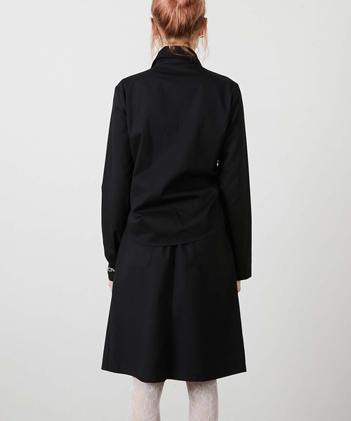 led.tokyo（レッドトウキョウ）の「【led.tokyo】RIBBON SHIRT/リボンシャツ（シャツ/ブラウス・レディース・ホワイト/ブラック・FREE）」の5枚目の写真