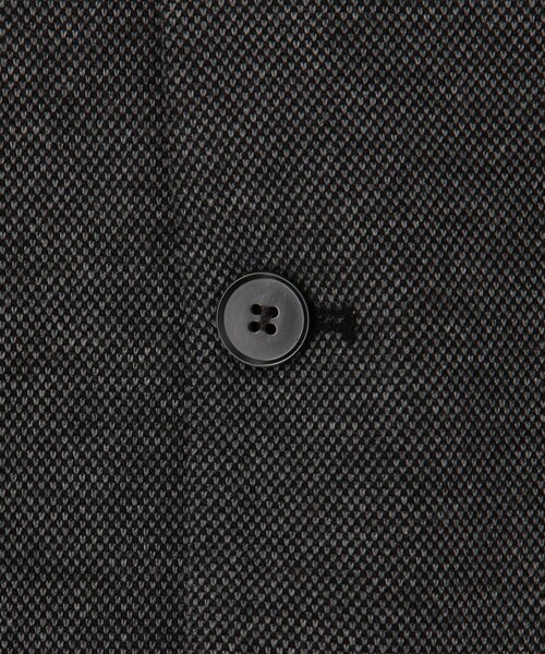 NOLLEY'S LIGHT（ノーリーズライト）の「《ビジカジ対応》メランジカノコ ノーカラーカーディガン（Tシャツ/カットソー・メンズ・グレー/ダークネイビー/ブラック・L/M）」の11枚目の写真