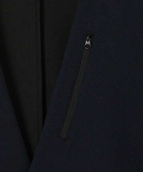 NOLLEY'S LIGHT（ノーリーズライト）の「《ビジカジ対応》メランジカノコ ノーカラーカーディガン（Tシャツ/カットソー・メンズ・グレー/ダークネイビー/ブラック・L/M）」の16枚目の写真