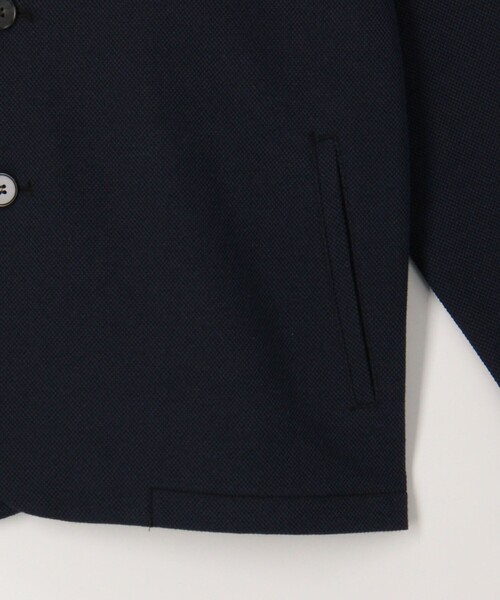 NOLLEY'S LIGHT（ノーリーズライト）の「《ビジカジ対応》メランジカノコ ノーカラーカーディガン（Tシャツ/カットソー・メンズ・グレー/ダークネイビー/ブラック・L/M）」の19枚目の写真