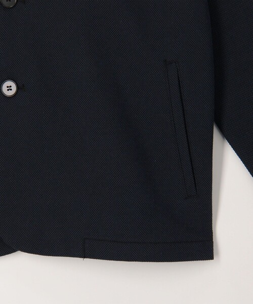 NOLLEY'S LIGHT（ノーリーズライト）の「《ビジカジ対応》メランジカノコ ノーカラーカーディガン（Tシャツ/カットソー・メンズ・グレー/ダークネイビー/ブラック・L/M）」の20枚目の写真