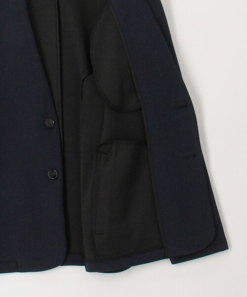 NOLLEY'S LIGHT（ノーリーズライト）の「《ビジカジ対応》メランジカノコ ノーカラーカーディガン（Tシャツ/カットソー・メンズ・グレー/ダークネイビー/ブラック・L/M）」の21枚目の写真