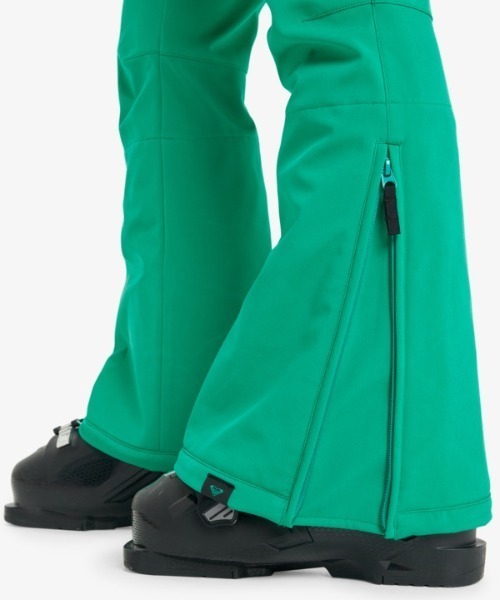 ROXY（ロキシー）の「SUMMIT BIB PT /ロキシースキニースキースノーボードビブパンツ（その他パンツ・レディース・ブラック/グリーン・SMALL/MEDIUM/LARGE）」の9枚目の写真